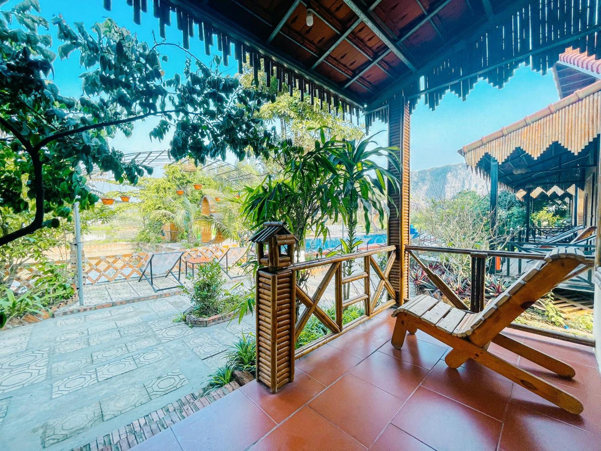 Trang An Quynh Trang Happy Homestay & Garden ニンビン エクステリア 写真