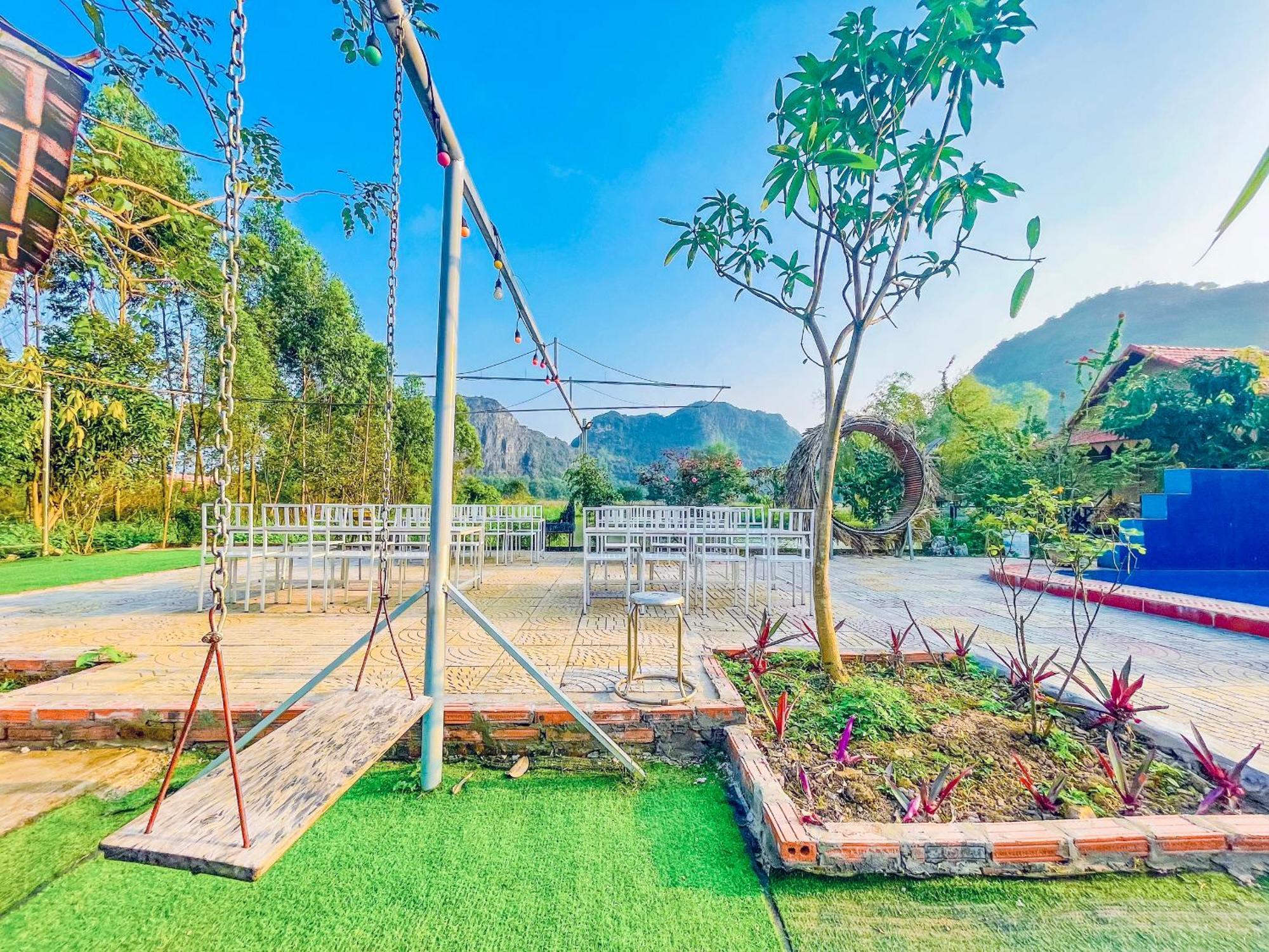Trang An Quynh Trang Happy Homestay & Garden ニンビン エクステリア 写真