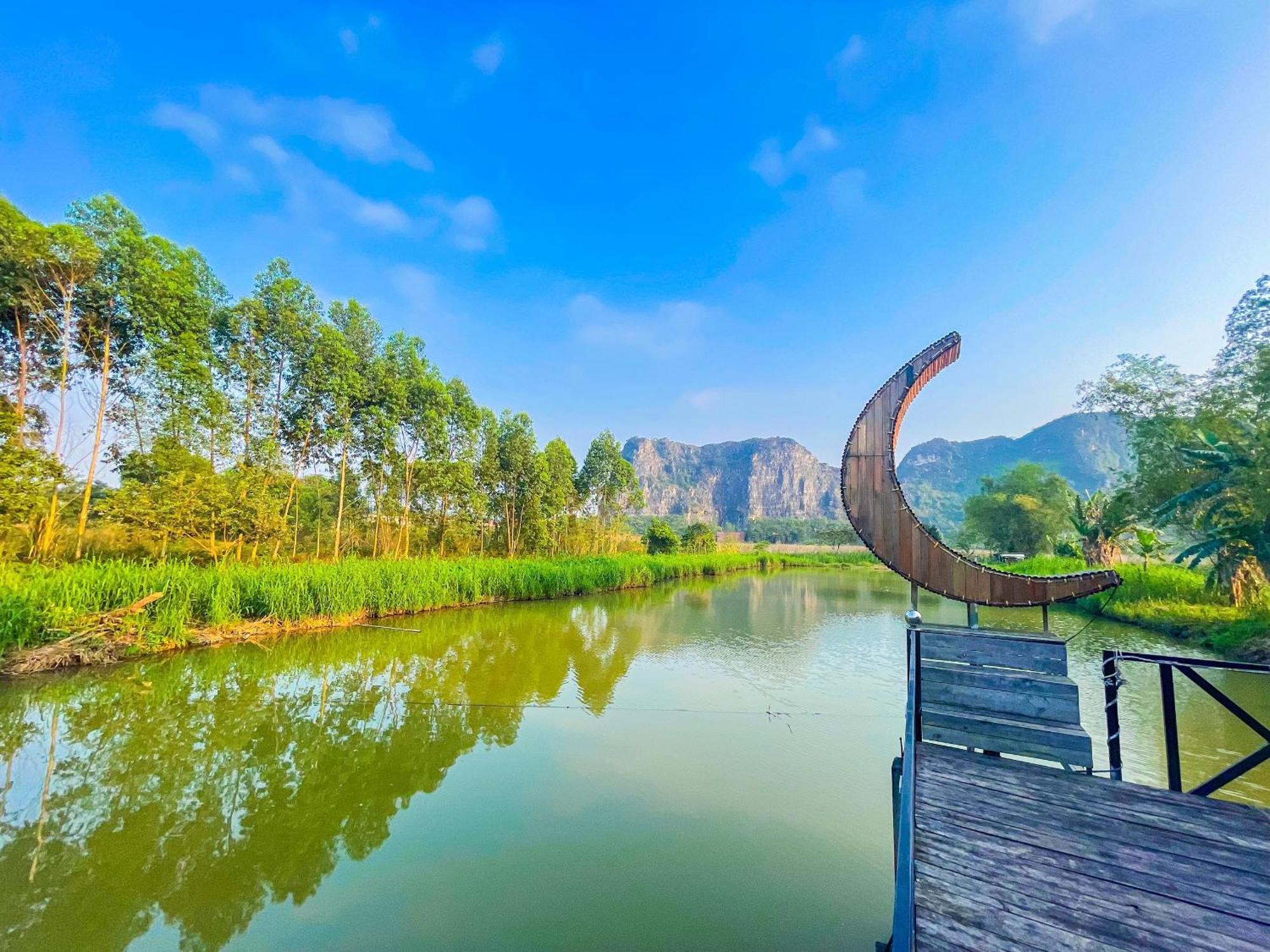 Trang An Quynh Trang Happy Homestay & Garden ニンビン エクステリア 写真