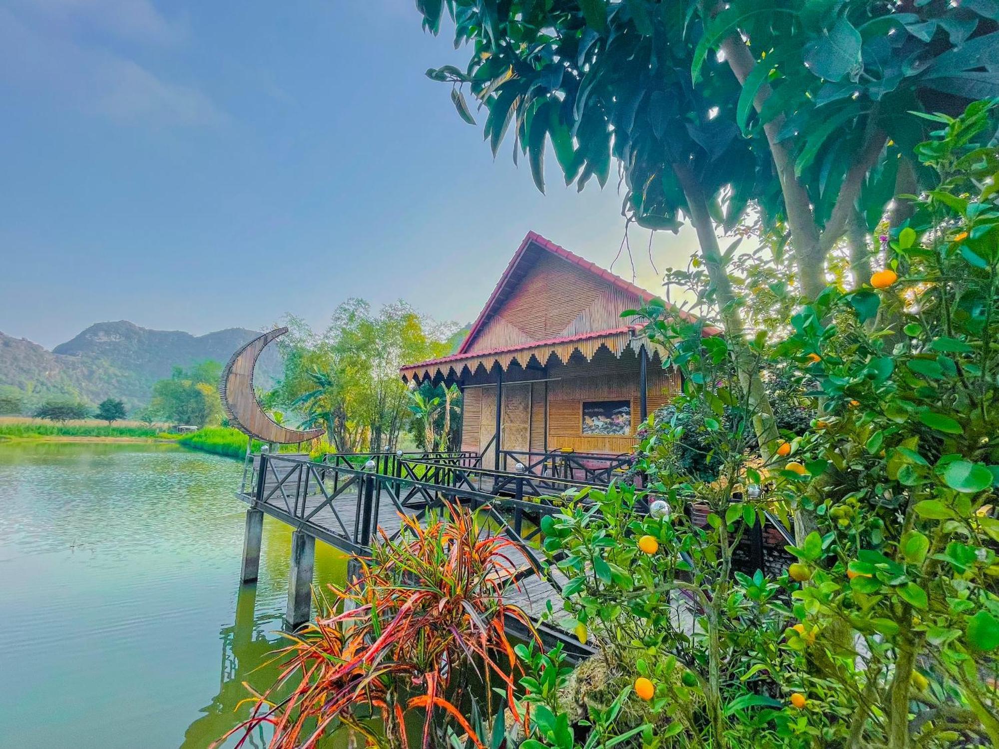 Trang An Quynh Trang Happy Homestay & Garden ニンビン エクステリア 写真