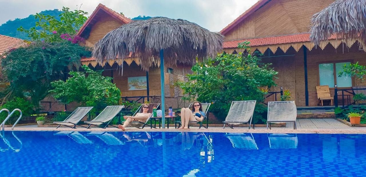 Trang An Quynh Trang Happy Homestay & Garden ニンビン エクステリア 写真